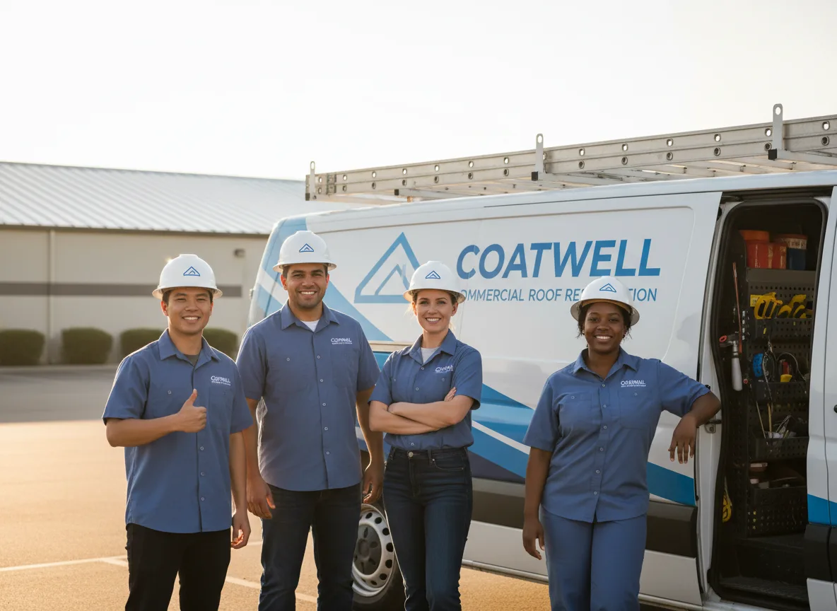 Commercial roof coating company in Saint Libory, IL